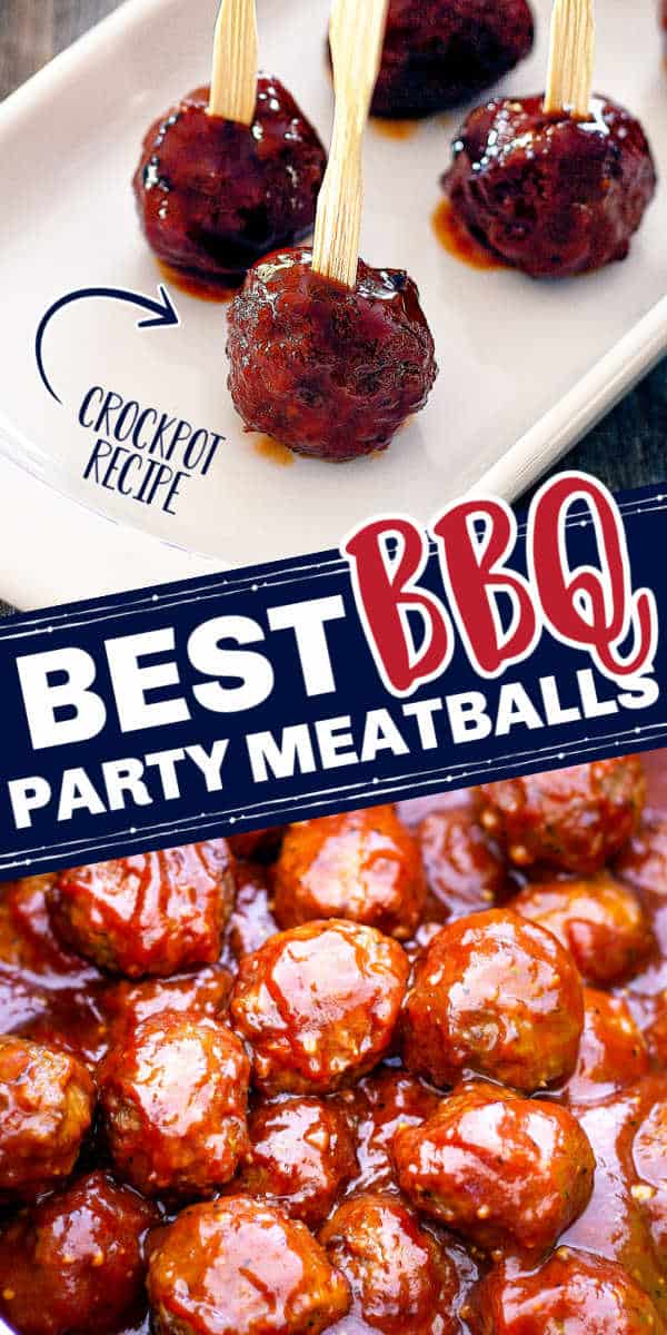 The Best BBQ Meatballs (Crockpot) Take Two Tapas