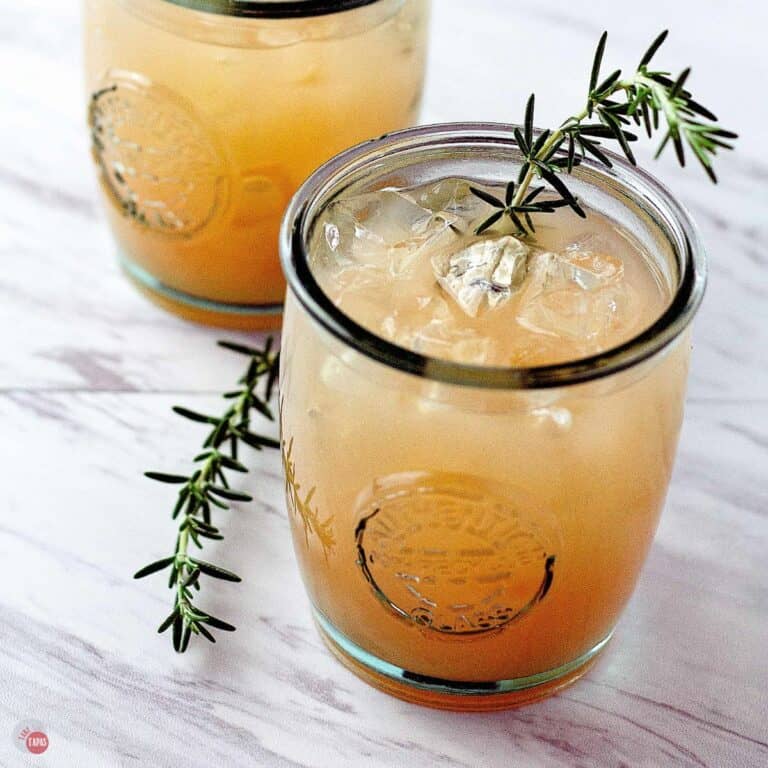 grapefruit rosemary punch featured image