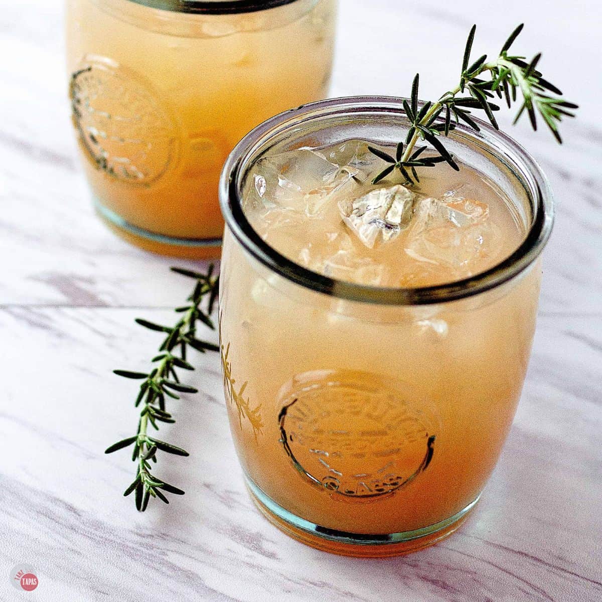 grapefruit rosemary punch featured image