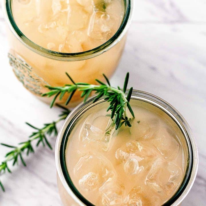 Grapefruit Rosemary Rum Punch Herbal Grapefruit Rosemary Cocktail