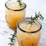 Grapefruit Rosemary Rum Punch