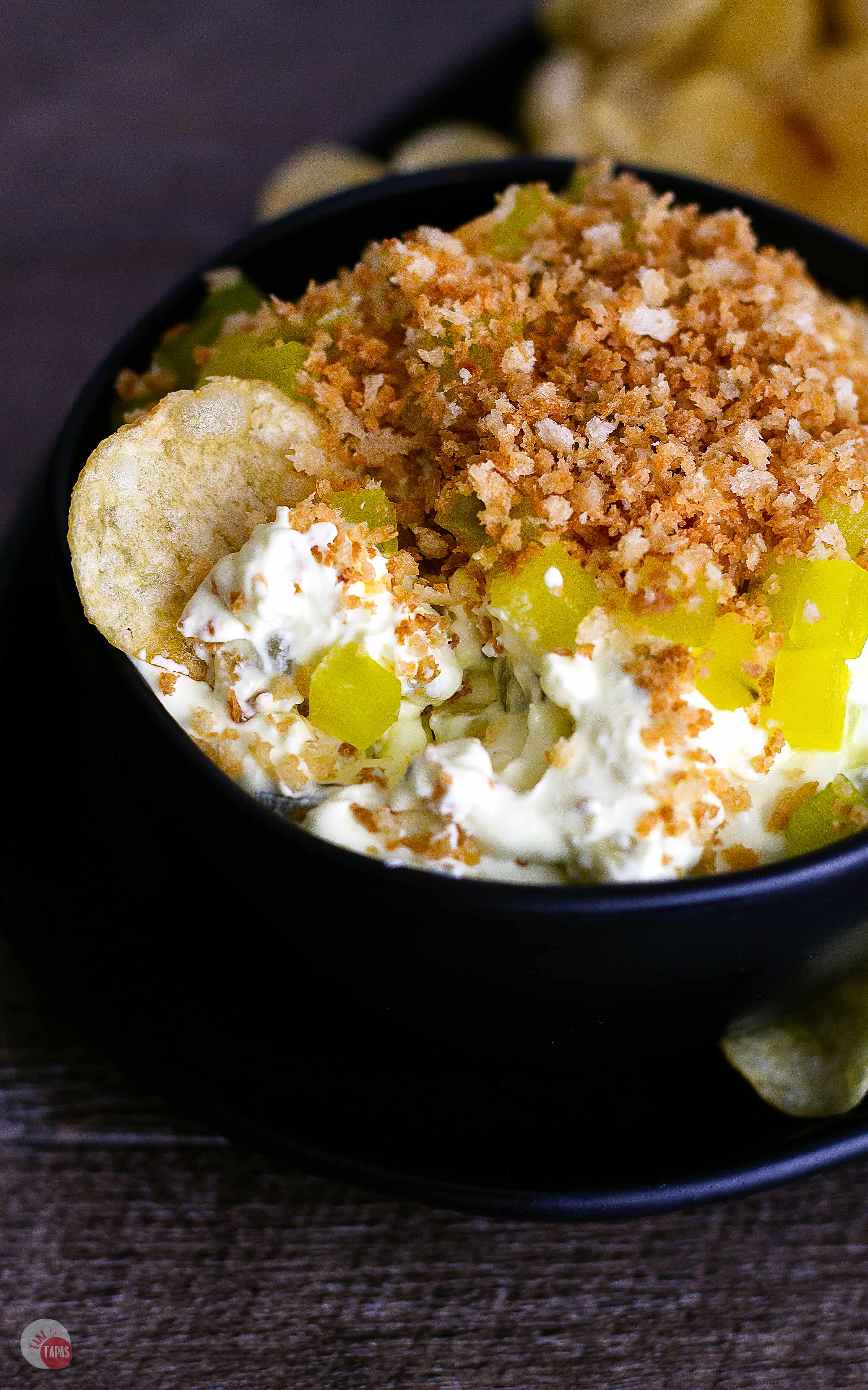 Fried Pickle Dip for all your fried pickle cravings! | Take Two Tapas | #FriedPickles #PickleDip #FriedPickleDip #PickleRecipes