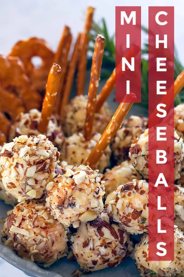 Best Mini Cheese Balls for the holidays!