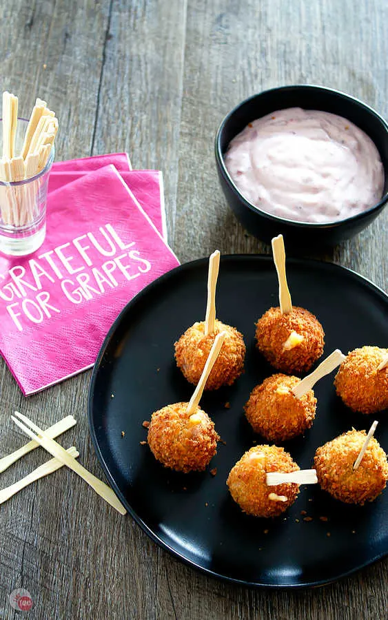 Leftover Dressing turns into Fried Cornbread Dressing Balls | Take Two Tapas | #ThanksgivingLeftovers #StuffingRecipe #Appetizer