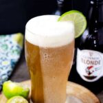 Make a simple cocktail tonight! This Beer Margarita made with Guinness Blonde will be your new favorite! | Take Two Tapas | #BeerCocktail #BeerMargarita #GuinnessBeer