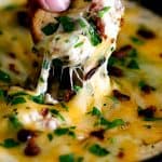 Kentucky Hot Brown Dip in a Skillet | Take Two Tapas | #HotBrown #DerbyFood #KentuckyRecipes