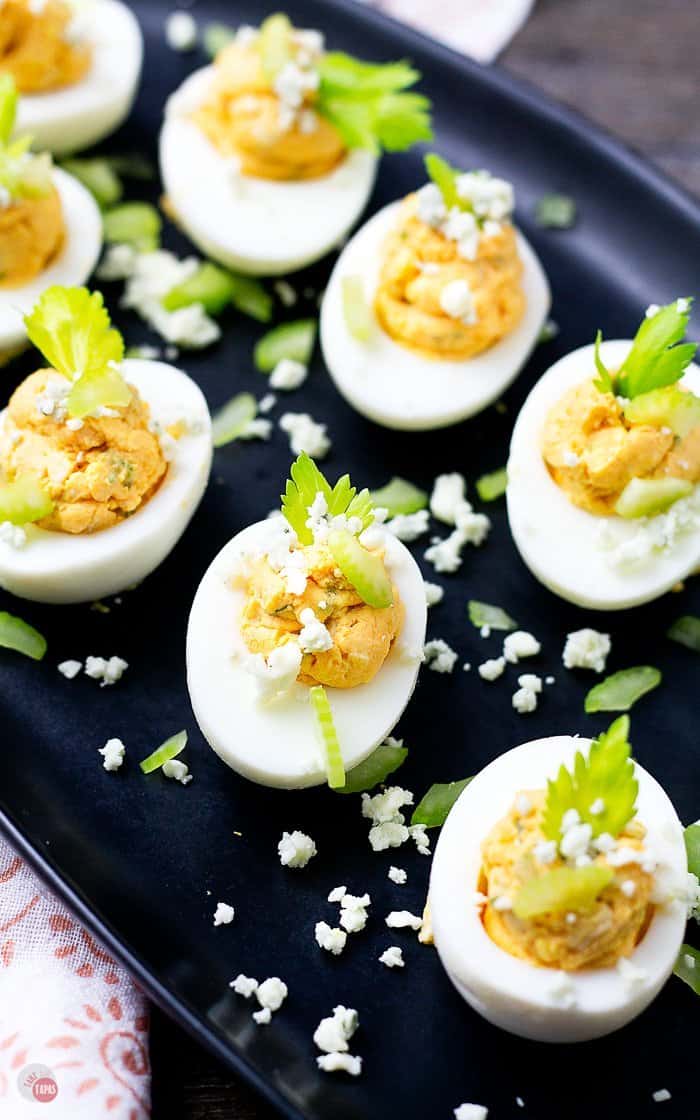 closeup of buffalo eggs