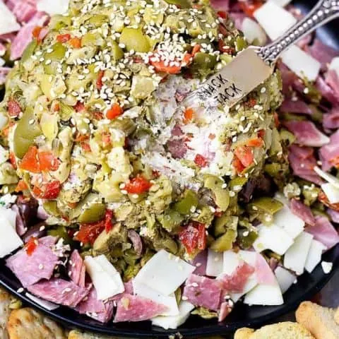 Muffuletta Cheese Ball