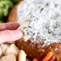 Original Ranch Spinach Dip Bread Bowl