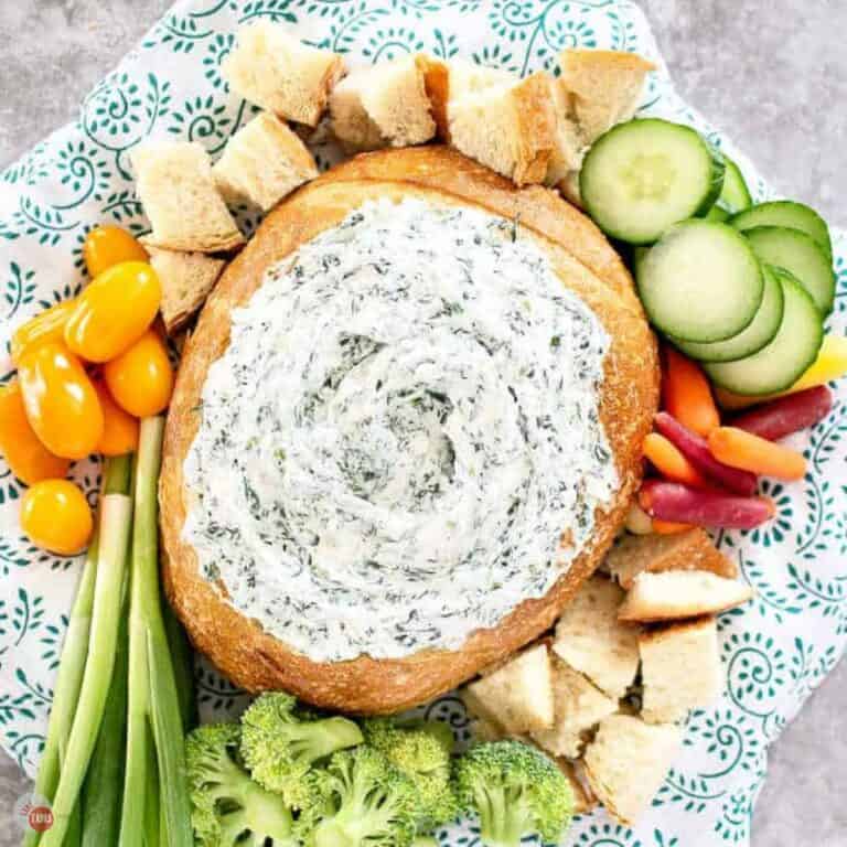 Original Ranch Spinach Dip Bread Bowl