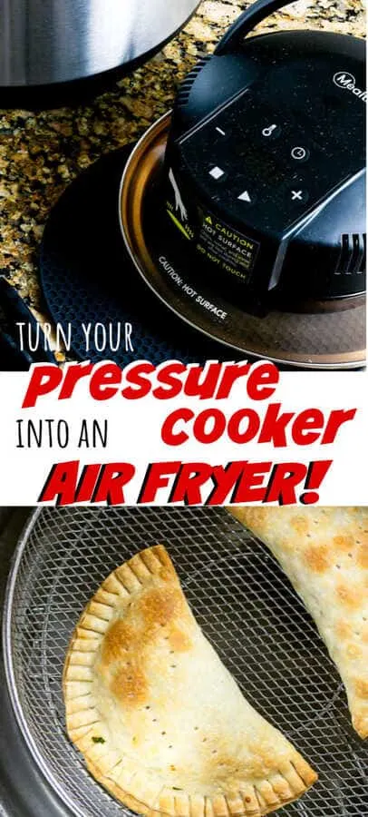 overhead picture of food in air fryer