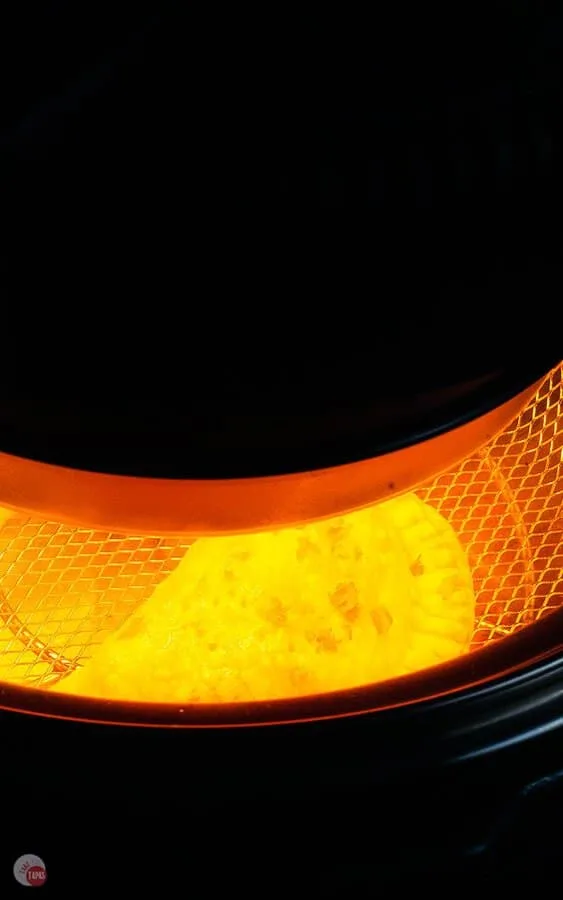 cooking food in air fryer!