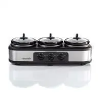 Crock-Pot Stainless Steel Trio