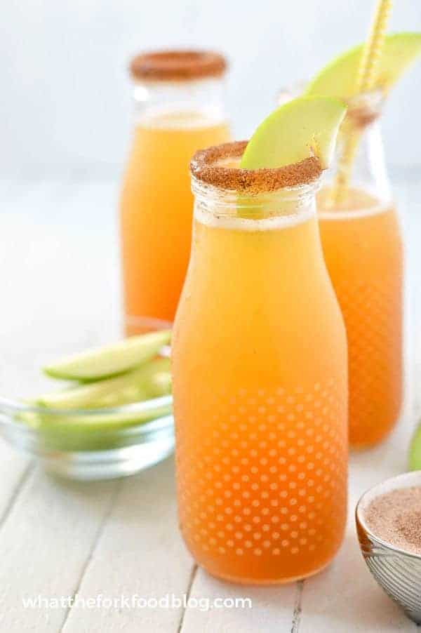 apple cider mimosas