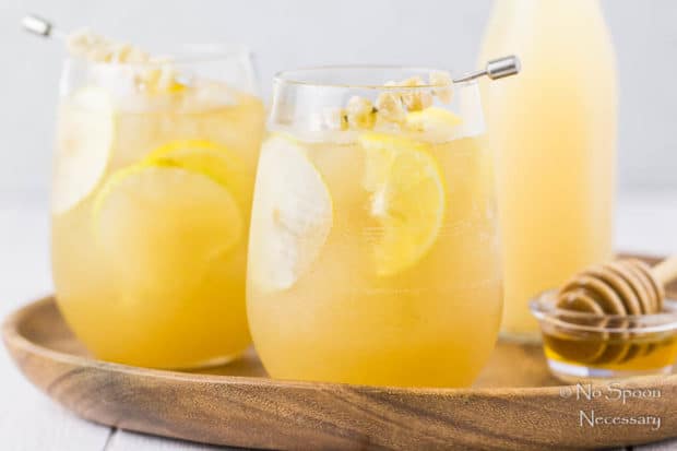 Ginger Pear Bourbon Splash