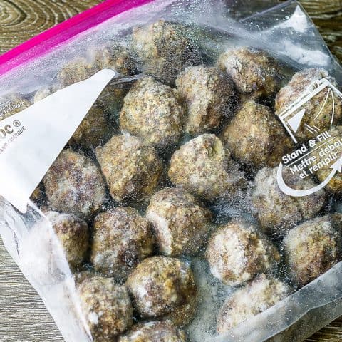Homemade Freezer Meatballs