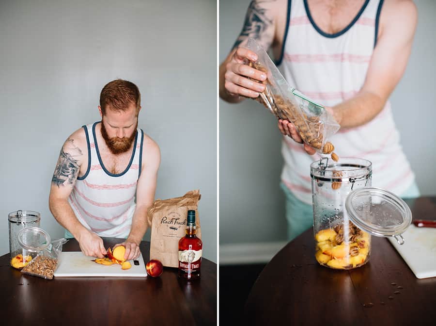 peach bourbon