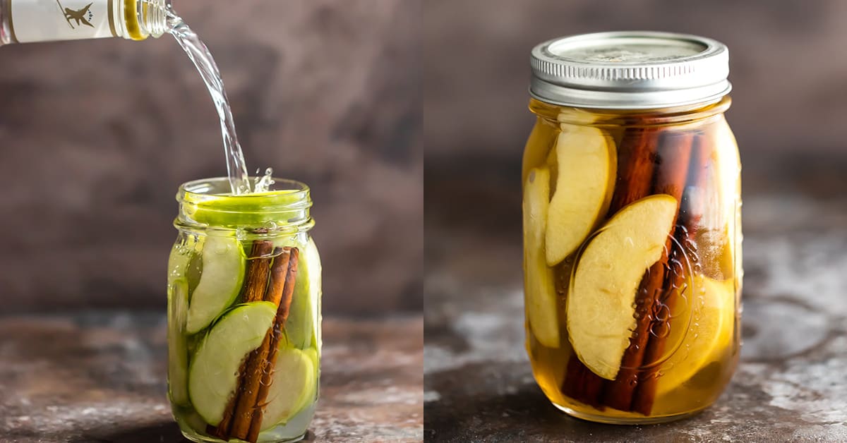 apple vodka infusion