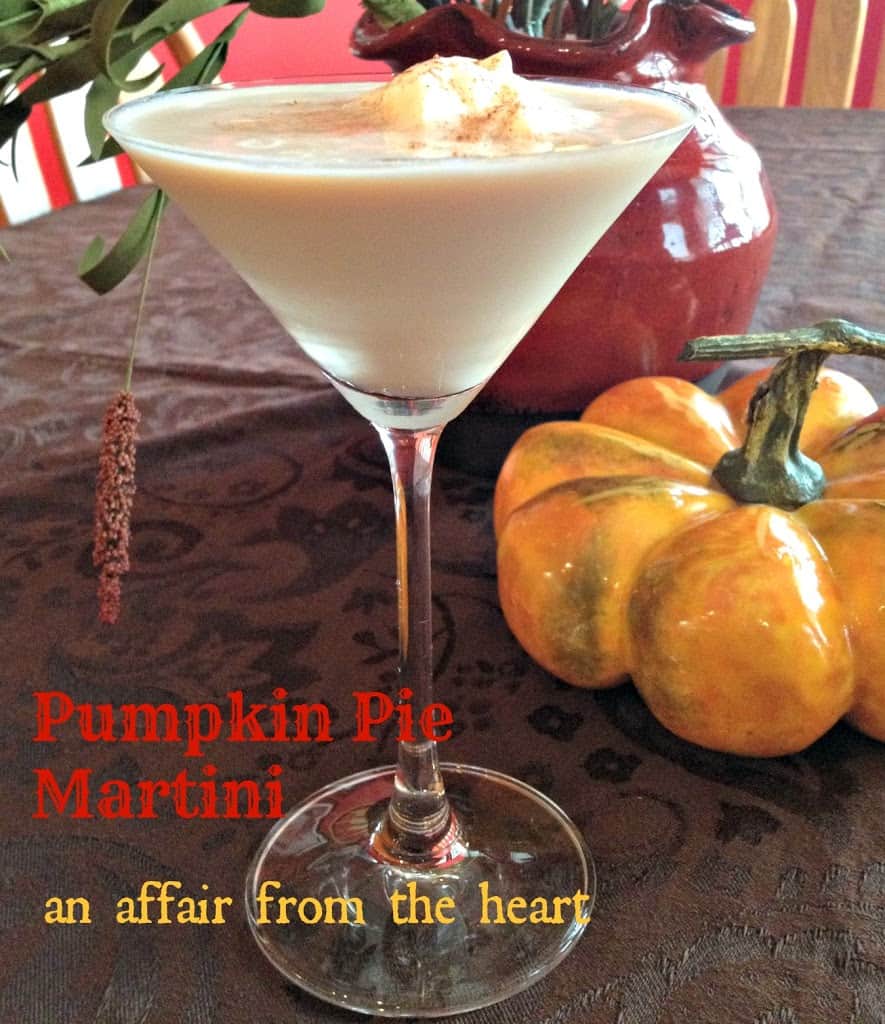pumpkin pie martini