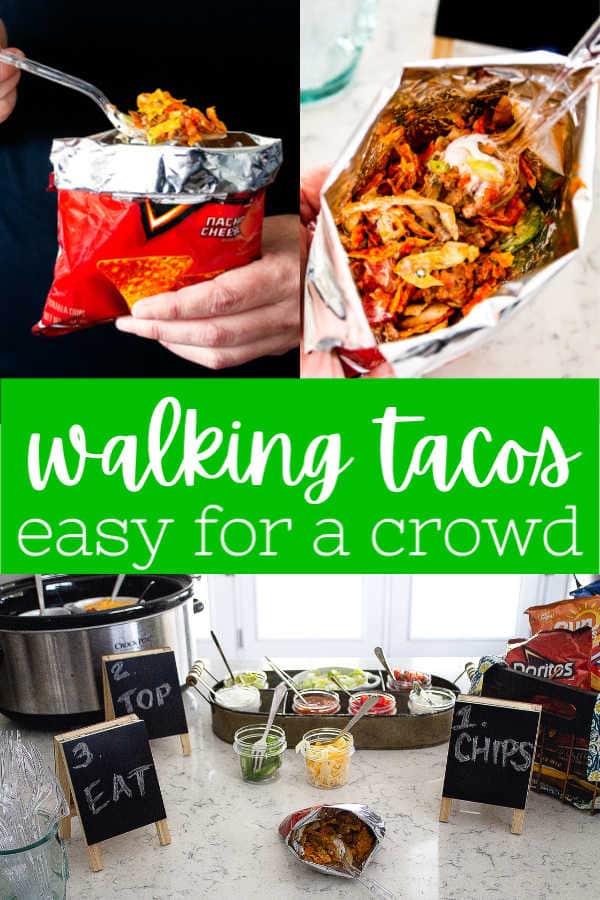 Easy Walking Tacos - Portable Party Tacos for Feeding a Crowd