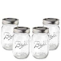 Ball Mason Jar-16 oz. - Set of 4