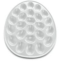 Deviled Egg Dish, 13 Inch, Holds 24 Eggs.