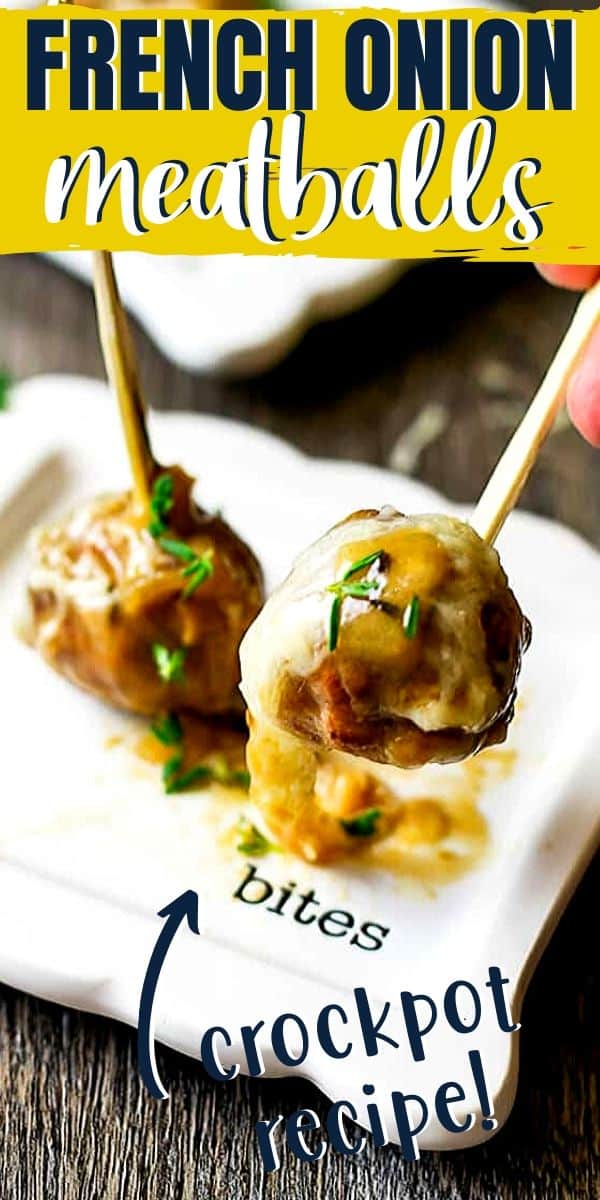 pin image french onion meatballs