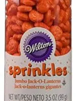 Wilton Pumpkin Sprinkles, 3.5oz