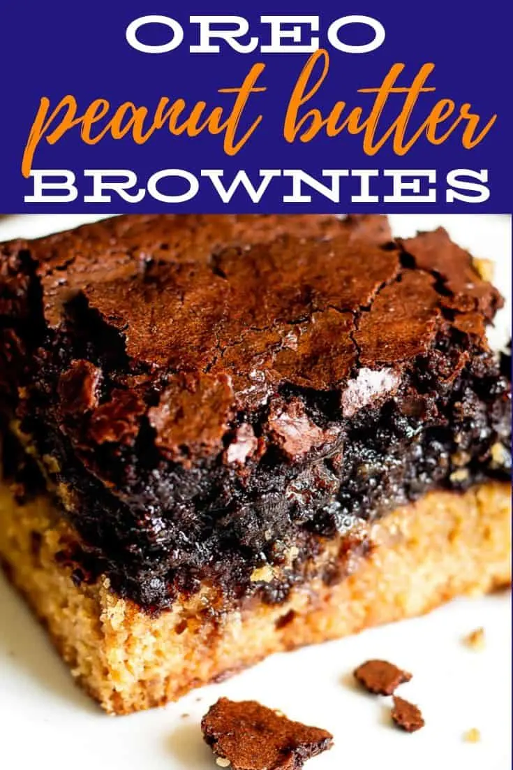 Pinterest image of Slutty Brownies