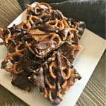 salted caramel pretzel bars