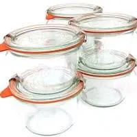Weck - 0.25 Liter Mold Jars with Lids