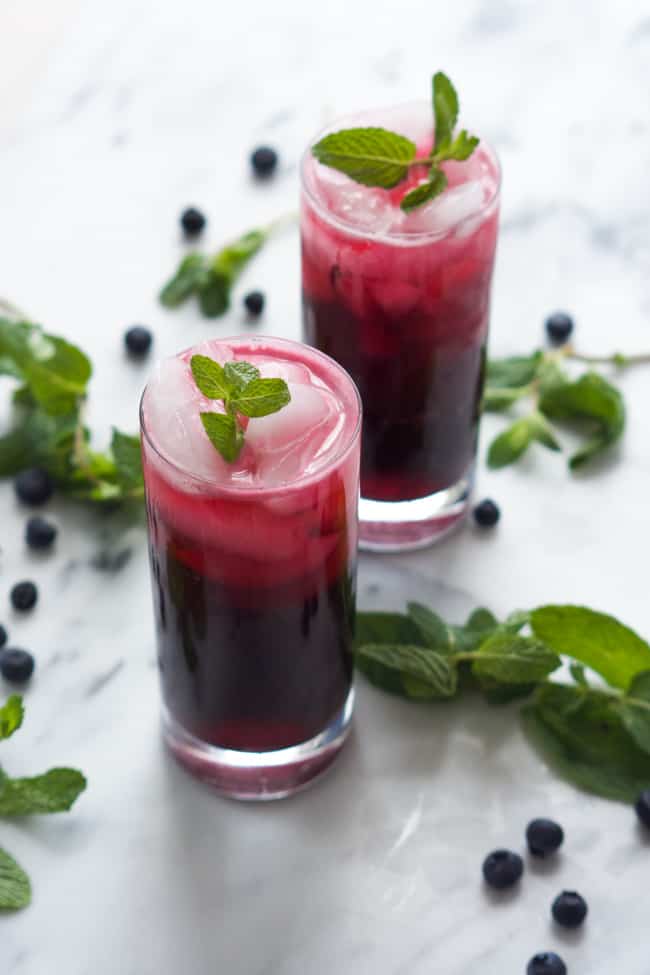 blueberry mojito