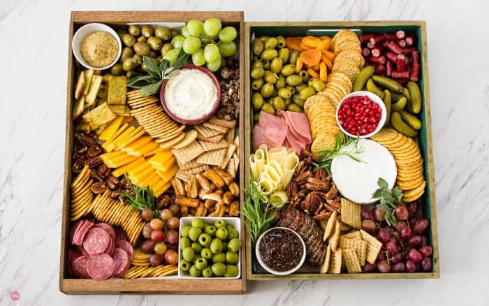 Crackers are the last big thing to add to your cheese board