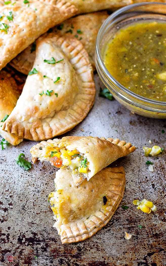 Mexican Street Corn Empanadas Elotes Hand Pies Air Fryer