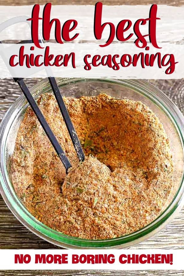 The Best Chicken Seasoning {Super Easy} Homemade & Delicious