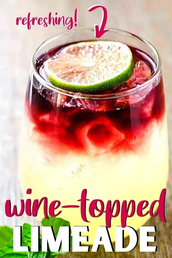 pin image for honey limeade