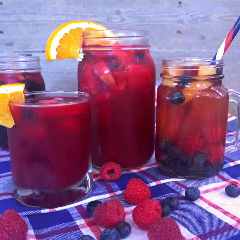 beet citrus mocktail