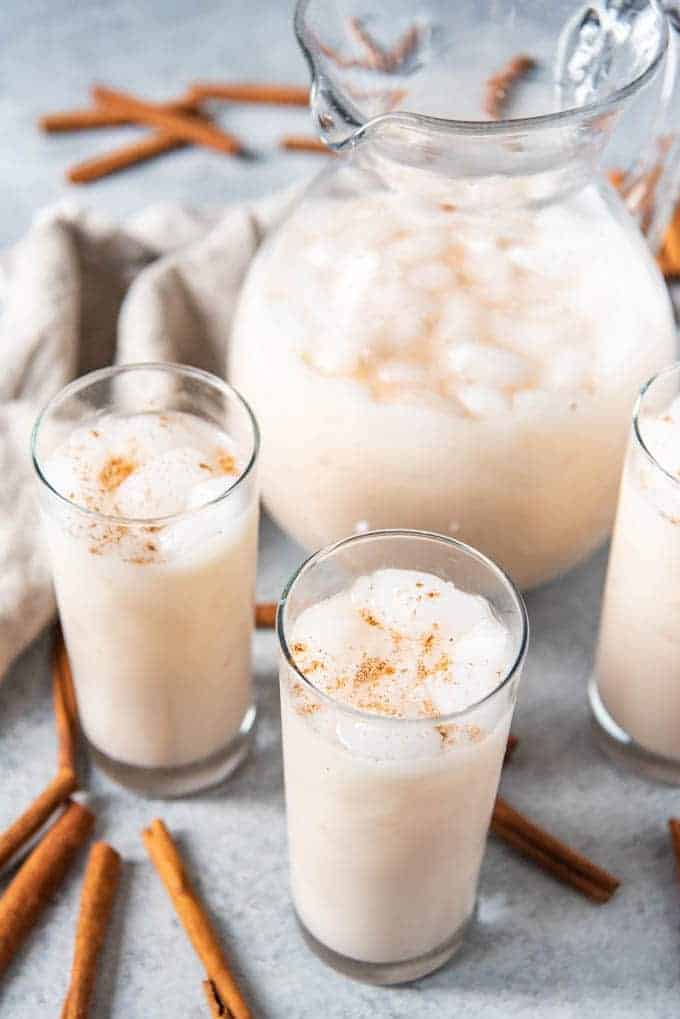 horchata mocktail