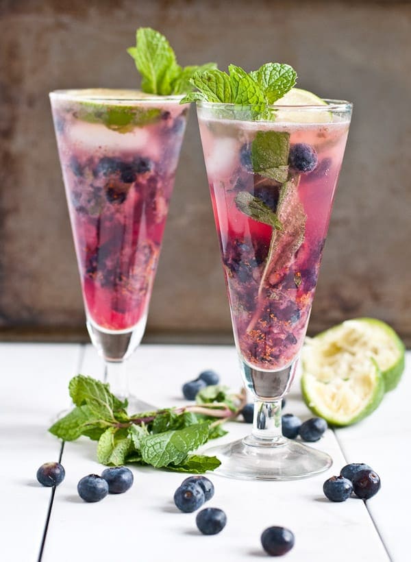 blueberry mojito