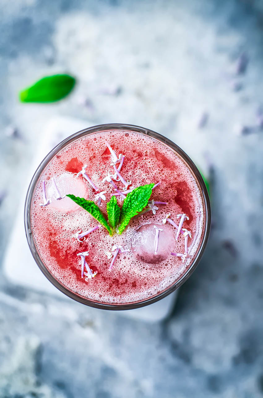 rhubarb lemonade