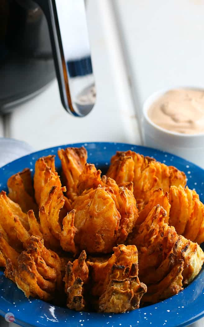 Crispy Air Fryer Blooming Onion Copycat Recipe Take Two Tapas