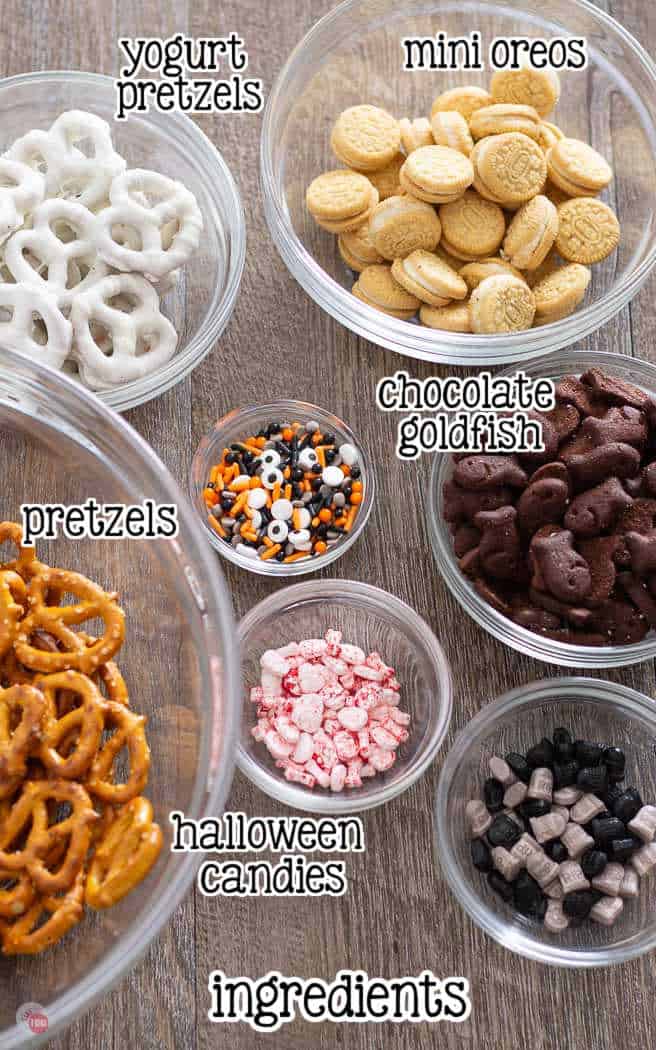 labeled picture of graveyard grub ingredients