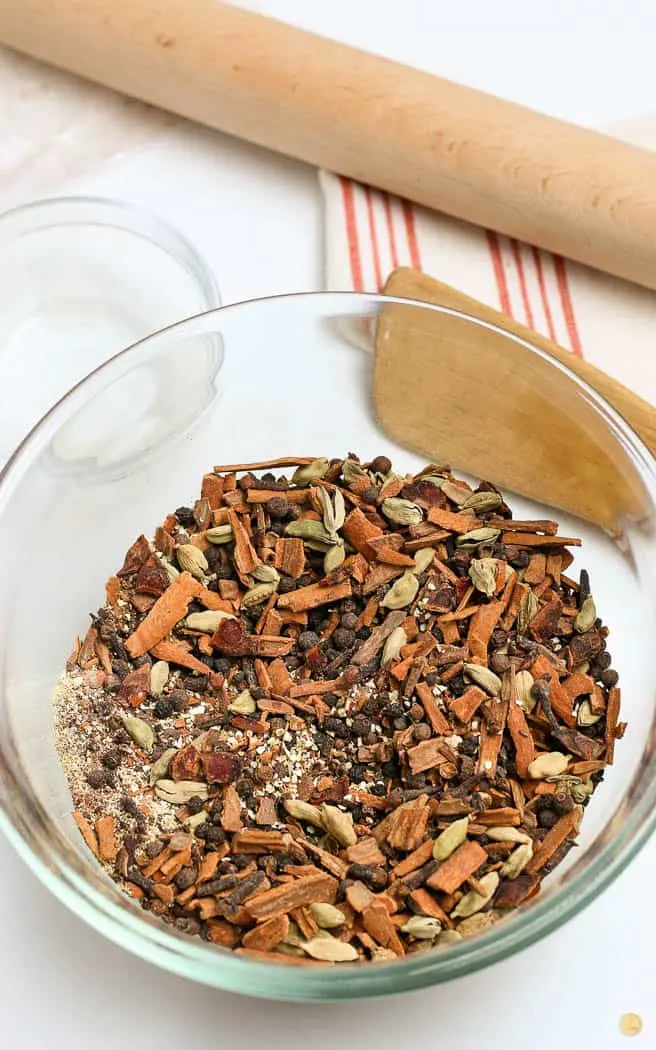 spice mixes in a bowl