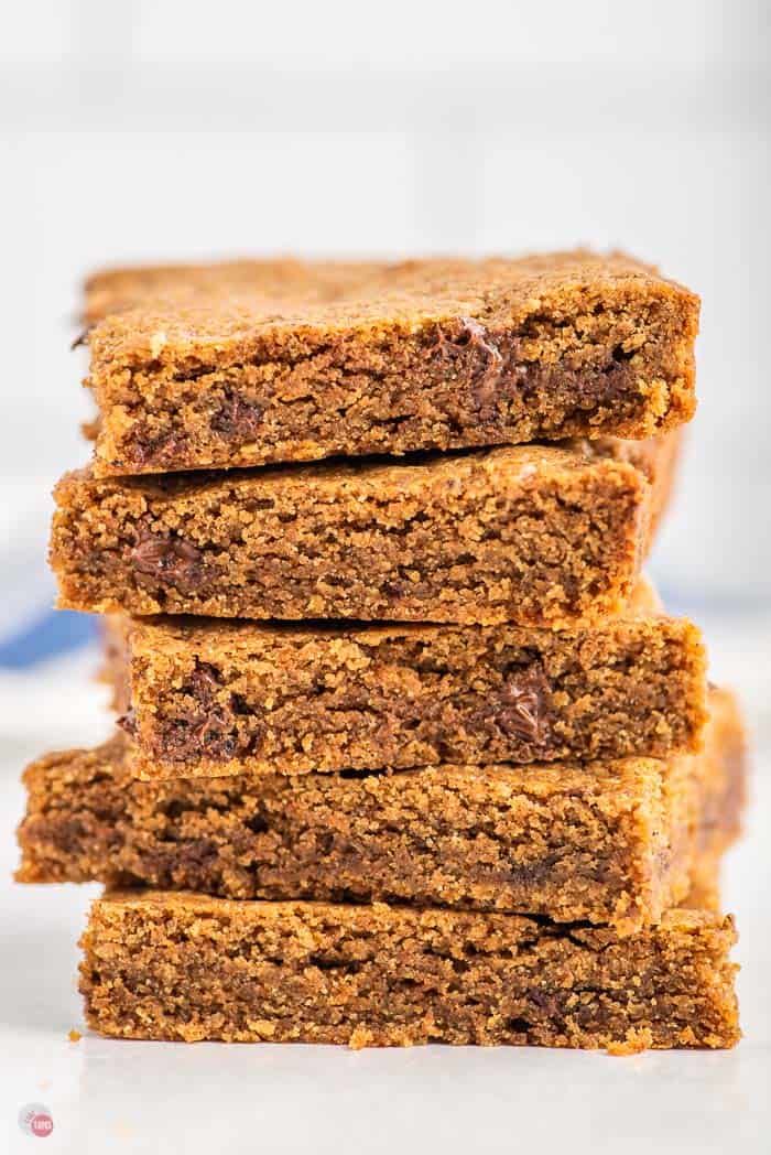 blondies with chai spice