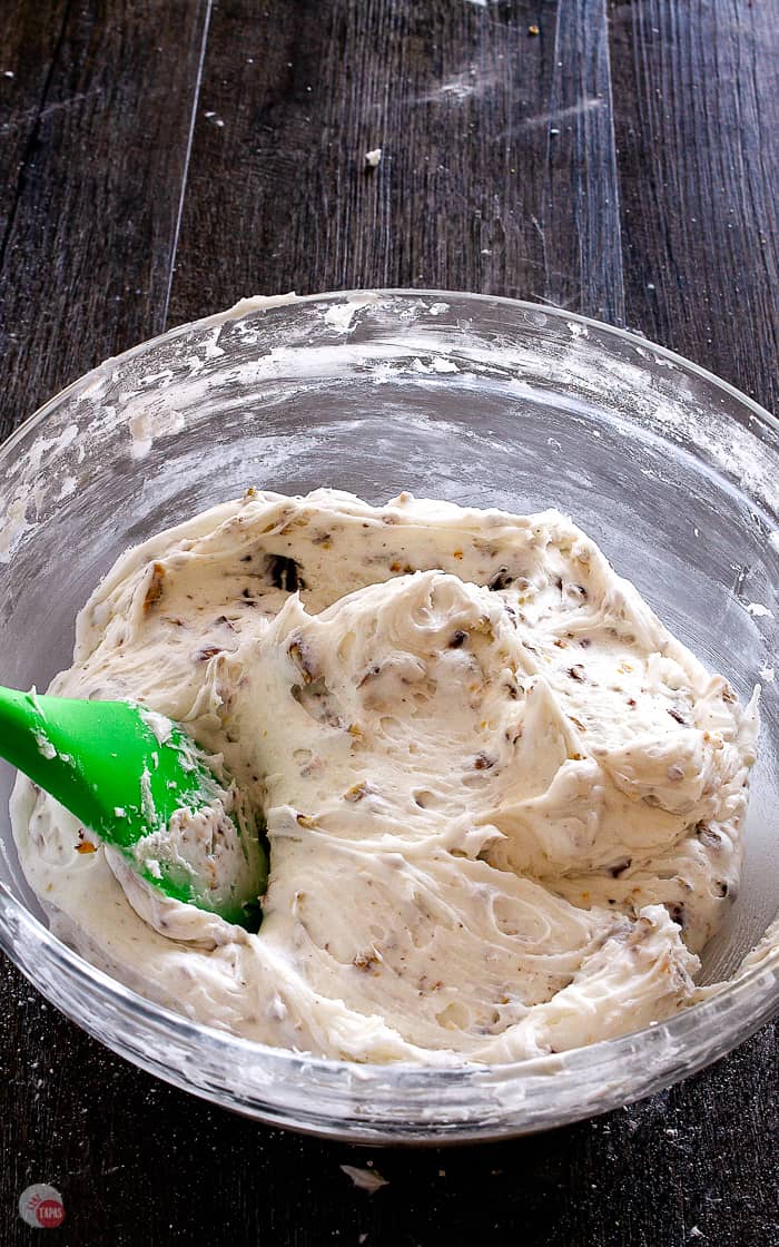 frosting in a bowl