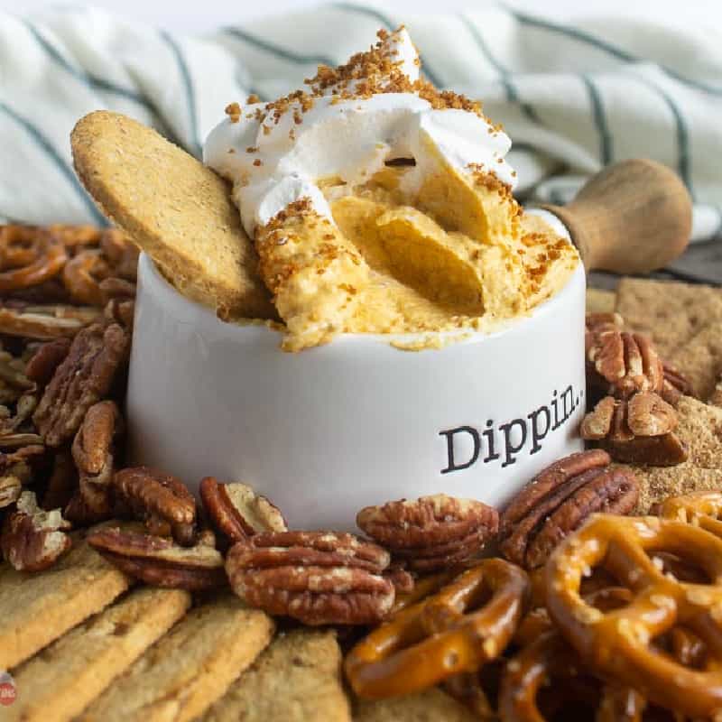 Fluffy Pumpkin Dip with Cool Whip