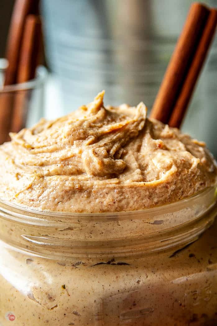 creamy peanut butter in a jar