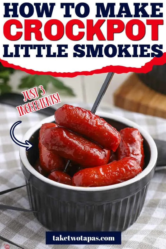 little smokies in a black bowl