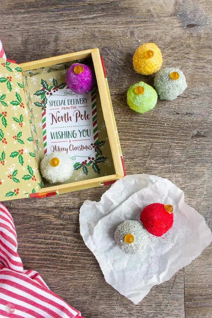 truffles and a Christmas box