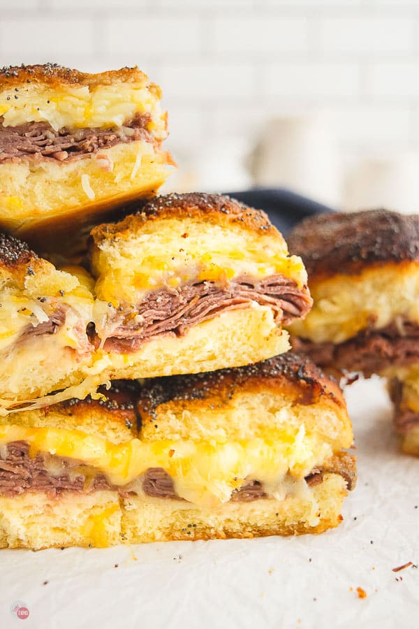stack of sandwiches